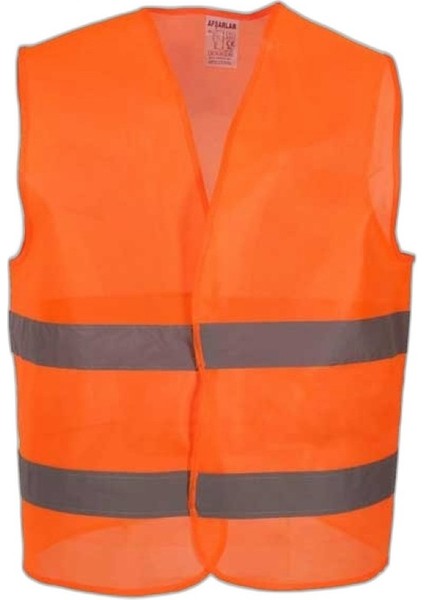 Reflektörlü Ikaz Yeleği Turuncu