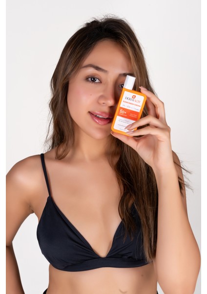Dermacıt Hassas Ciltler Için Leke Karşıtı Güneş Kremi - Sunscreen Cream Spf 50+ (Uva & Uvb, 50ML)