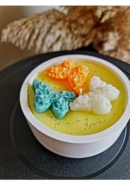 Büyük Yuvarlak Beton Mum modelleri