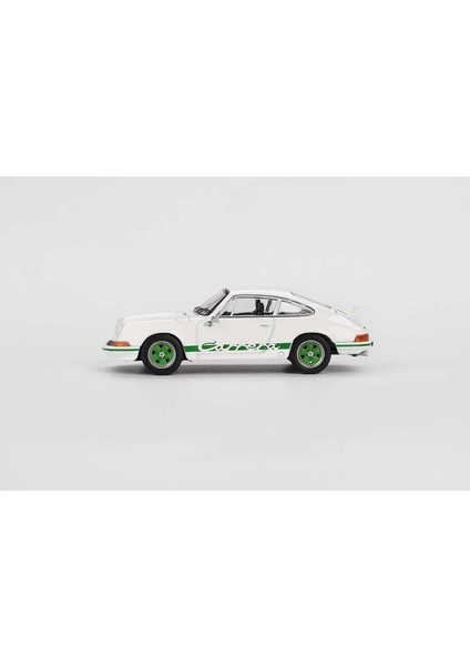 1/64 Porsche 911 Carrera Rs 2.7 Grand Prix White With Green Livery MGT00801