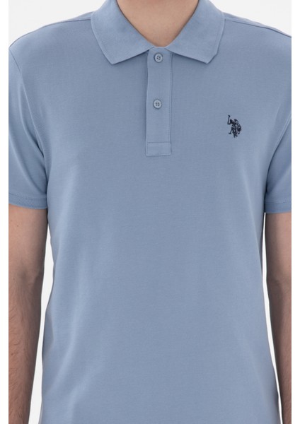 Erkek Mavi Tişört Basic 50297984-VR036