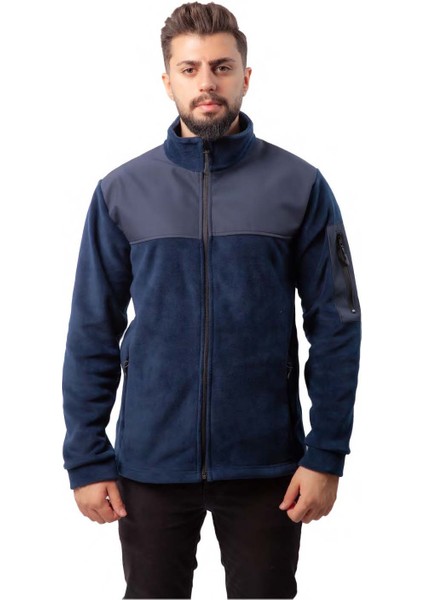 Drop Giyim Softshell Robalı Polar Ceket Siyah modelleri