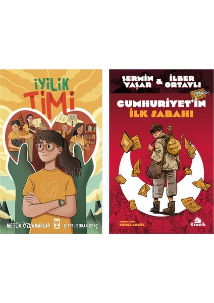 İyilik Timi ve Cumhuriyetin İlk Sabahı (2 Kitap Set)