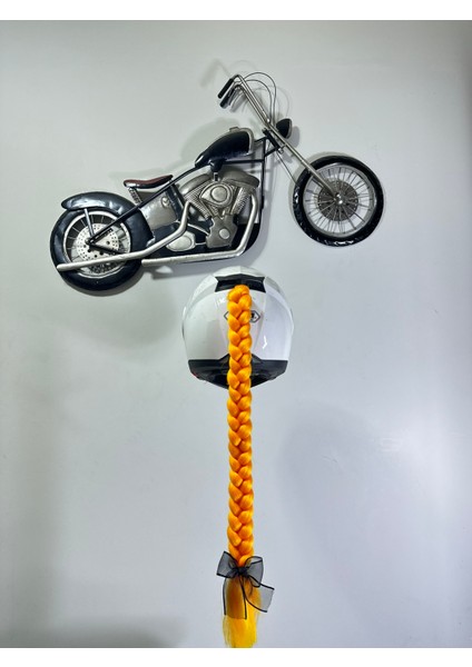 Motor & Motosiklet Kask Dış Aksesuar Tek Turuncu Örgü Saç fiyatları