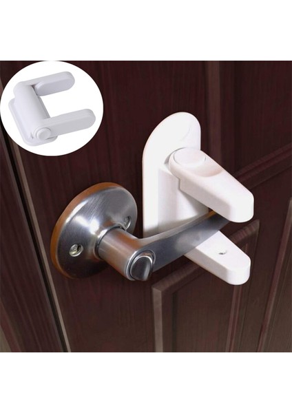 Çocuk Güvenlik Kilidi, Çocuk Kapı Kilidi, Kendinden Yapışkanlı Emniyet Kilidi Çok Fonksiyonlu Kilit 2 Adet