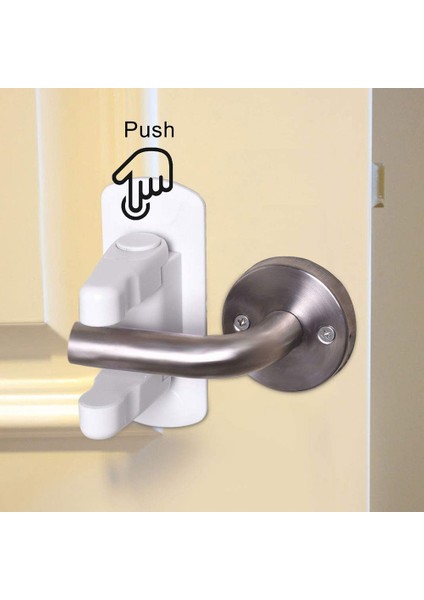 Çocuk Güvenlik Kilidi, Çocuk Kapı Kilidi, Kendinden Yapışkanlı Emniyet Kilidi Çok Fonksiyonlu Kilit 2 Adet modelleri