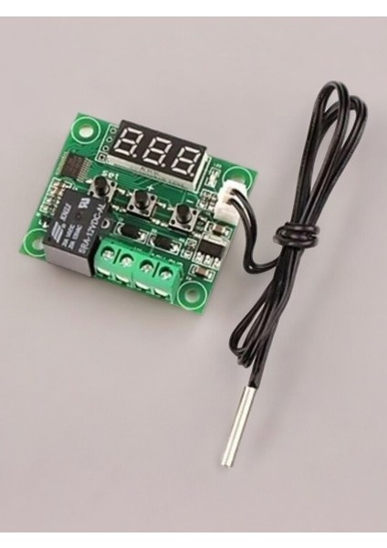 W1209 Termostat, W1209 Dijital Termostad , Kuluçka Termostatı , W1209 Sıcaklık Ölçer 2 Adet