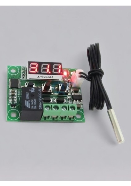 W1209 Termostat, W1209 Dijital Termostad , Kuluçka Termostatı , W1209 Sıcaklık Ölçer 2 Adet