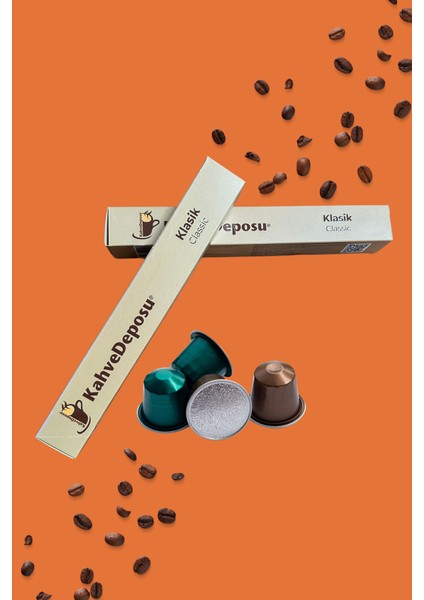 Nespresso Uyumlu Klasik Kapsül Kahve 10’lu Kutu