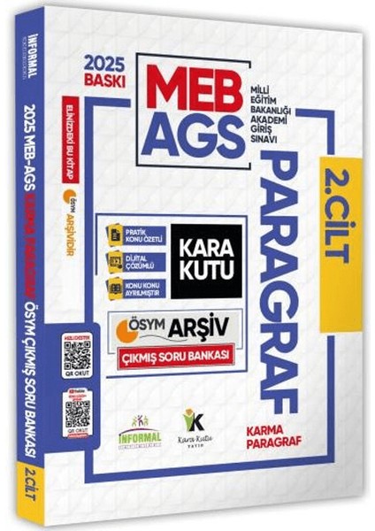 2025 Meb-Ags Türkçenin Kara Kutusu Paragraf 2 Karma Ösym Çıkmış Soru Bankası Video / Pdf Çözümlü
