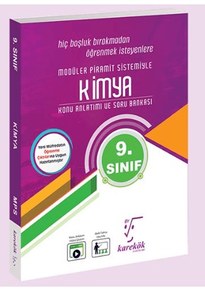 (Sınıf: 9) Kimya Mps (Modüler Piramit Sistemi)