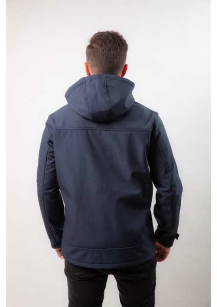 Drop Giyim Softshell Mont Lacivert Premium fiyatları