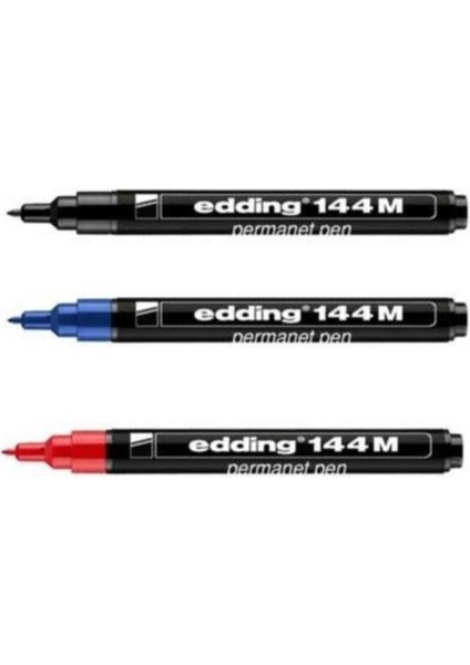 E-144M Asetat Kalemi 3lü Set