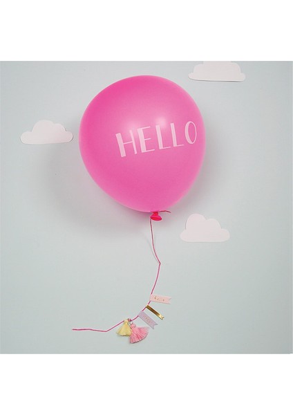 - Hello Balon Tebrik Kartı - Pembe fiyatları