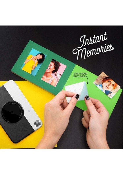 Prıntomatıc Dijital Anında Fotoğraf Makinesi, Çinko Üzerine Tam Renkli Baskılar 2x3 Fotoğraf Kağıdı fırsatları