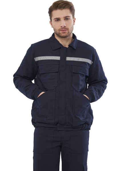 Mont 7/7 Gabardin %100 Pamuk Reflektörlü Kapitoneli Kışlık