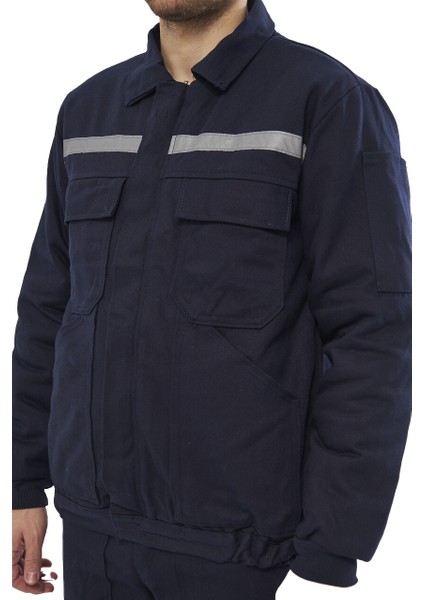 Mont 7/7 Gabardin %100 Pamuk Reflektörlü Kapitoneli Kışlık