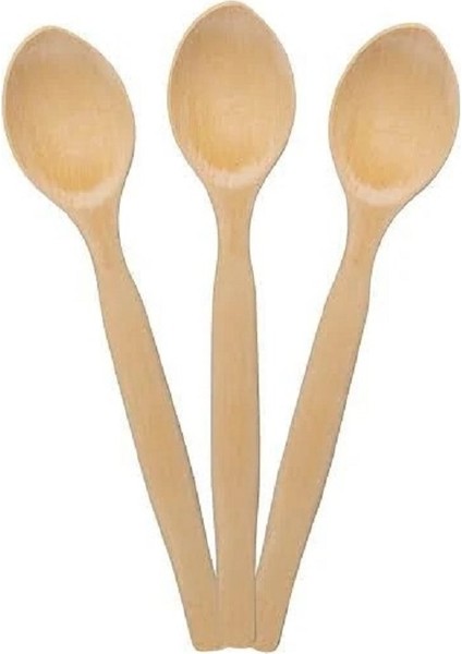Kayın Kaşık 27 cm 6 Adet Doğal Yemek Kaşığı fiyatları