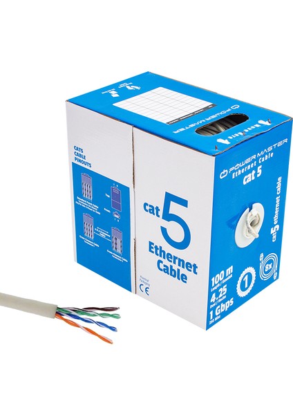 Cat5 24 Awg Utp 100 Metre Kablo-Findit