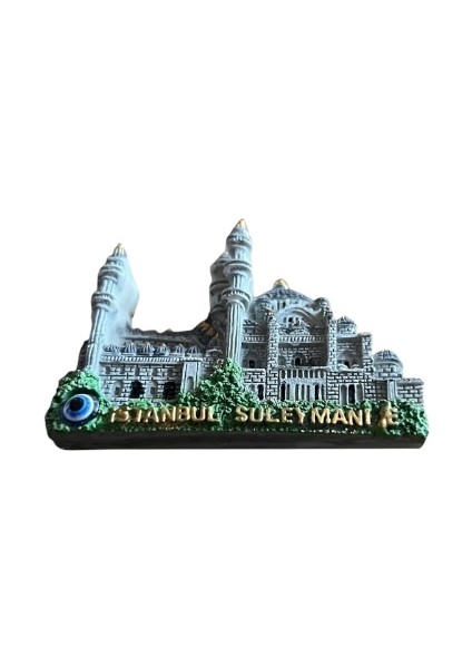 Polyester Istanbul Süleymaniye Cami ve Istanbul Temalı Buzdolabı Magneti fiyatları