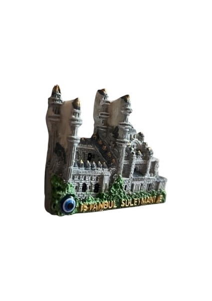 Polyester Istanbul Süleymaniye Cami ve Istanbul Temalı Buzdolabı Magneti fırsatları