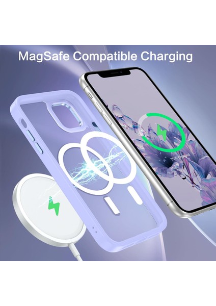 Iphone 12 Uyumlu Kılıf Kamera Koruyuculu Magsafe Sarj Destekli Sağlam Renkli Buton Mat Saydam Kapak fiyatları