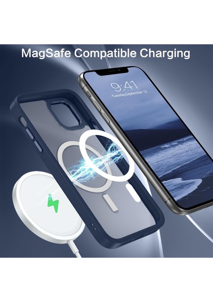 Iphone 12 Uyumlu Kılıf Kamera Koruyuculu Magsafe Sarj Destekli Sağlam Renkli Buton Mat Saydam Kapak fiyatları