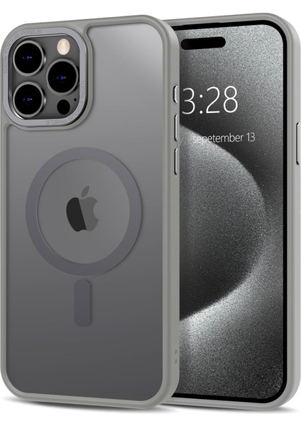 Iphone 16 Plus Uyumlu Kılıf Kamera Koruyuculu Magsafe Sarj Destekli Sağlam Mat Saydam Kapak