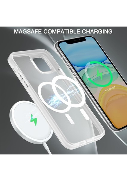Iphone 11 Uyumlu Kılıf Kamera Koruyuculu Magsafe Sarj Destekli Sağlam Renkli Buton Mat Saydam Kapak fiyatları