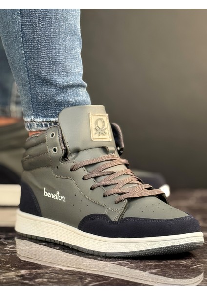 Erkek Günlük Bilekli Sneaker Ayakkabı