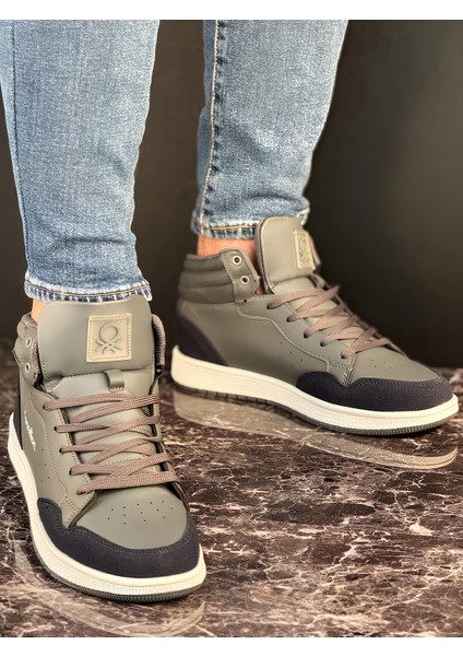 Erkek Günlük Bilekli Sneaker Ayakkabı