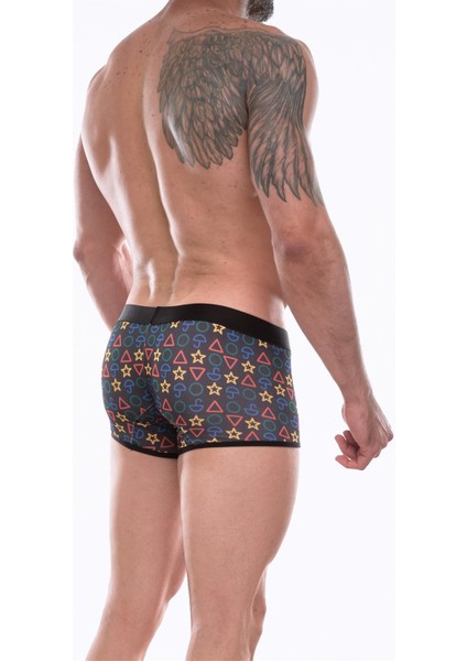 Don Moris Erkek Desenli Mini Boxer