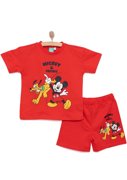 Mickey Mouse Erkek Tshirt-Şort Erkek Bebek