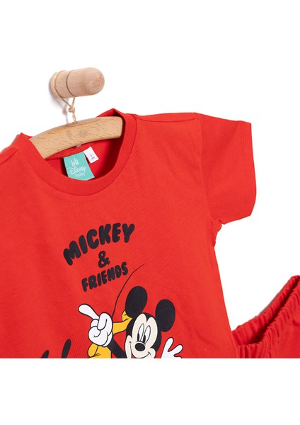 Mickey Mouse Erkek Tshirt-Şort Erkek Bebek modelleri