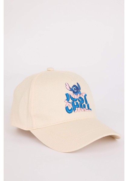 Kız Çocuk Disney Lilo & Stitch Pamuklu Cap Şapka E0411A825SM