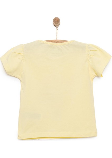 Basic Kız Çiçek Baskılı T-Shirt Kız Bebek fiyatları