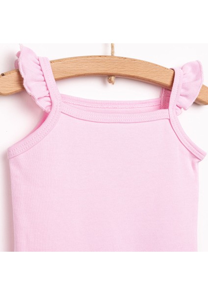 Kız Ip Askılı Body Kız Bebek
