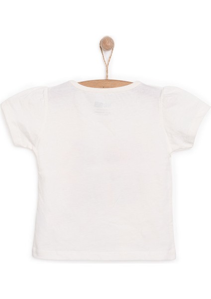 Basic Kız Flamingo Baskılı T-Shirt Kız Bebek