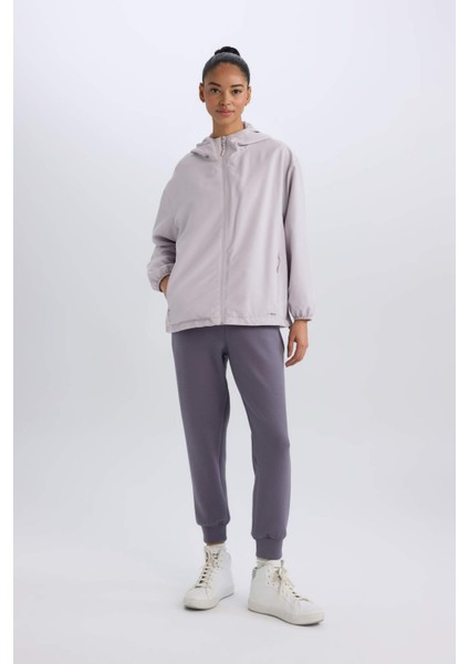 fit Su Itici Regular Fit Kapüşonlu Fermuarlı MONT D6086AX25SP