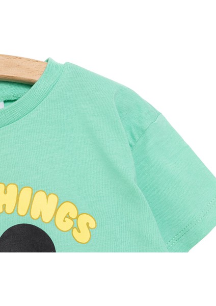 Mickey Mouse Erkek Tshirt-Şort Erkek Bebek modelleri