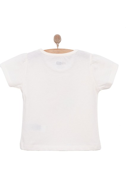 Basic Kız Çiçek Baskılı T-Shirt Kız Bebek fiyatları