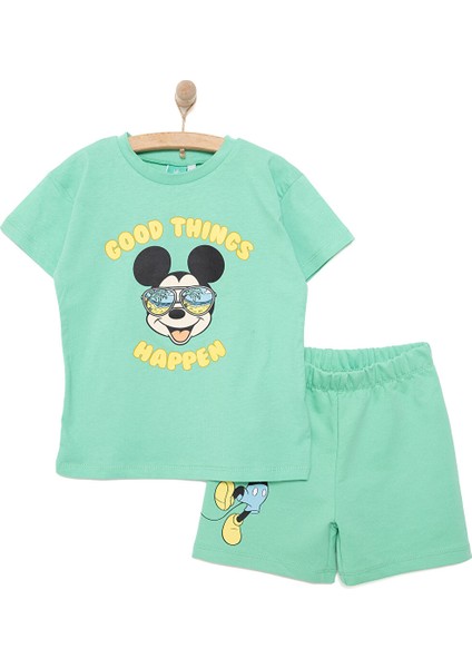 Mickey Mouse Erkek Tshirt-Şort Erkek Bebek