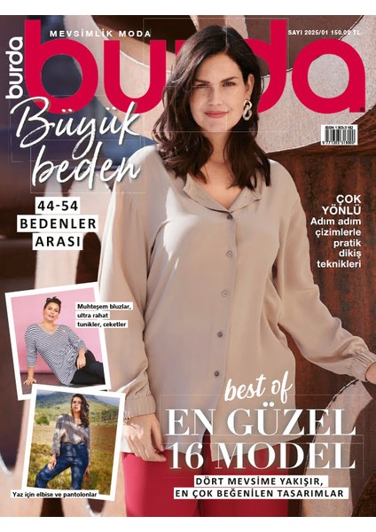 Burda Dergi Büyük Beden (2025/01)