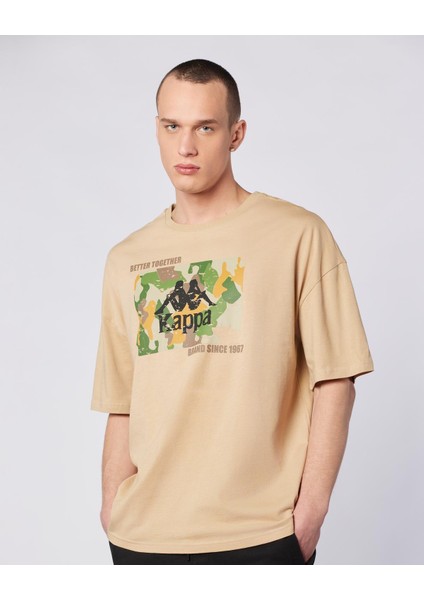 Tarsty Tee Erkek Bej Comfort Fit Tişört