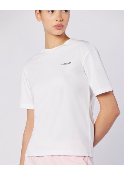 Jendyna Kadın Beyaz Regular Fit Tişört modelleri