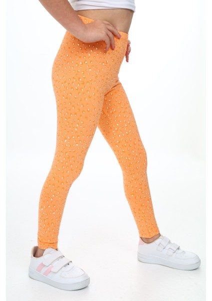 Kız Çocuk Baskılı Tayt