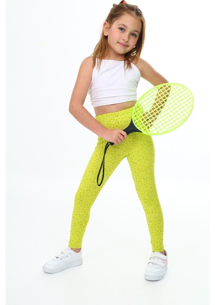 Kız Çocuk Baskılı Tayt modelleri