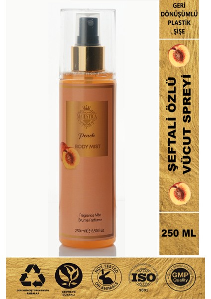 Şeftali Özlü Vücut Spreyi 250 ml