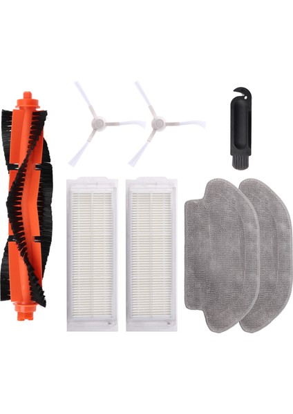 Ana Fırça Yan Fırça Hepa Filtre Paspas Bezleri Xiaomi Robot Vakum Paspas 2s Temizleyici Xmstjqr2s Yedek Parçaları Için Paçavra (Yurt Dışından)