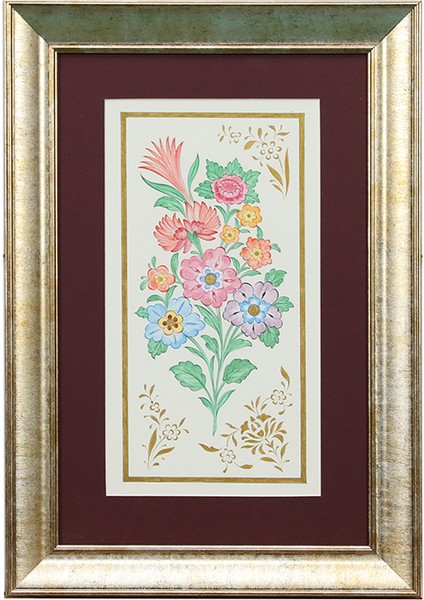 El Işçiliği Suluboya Tablo 30 x 44 cm - 6201